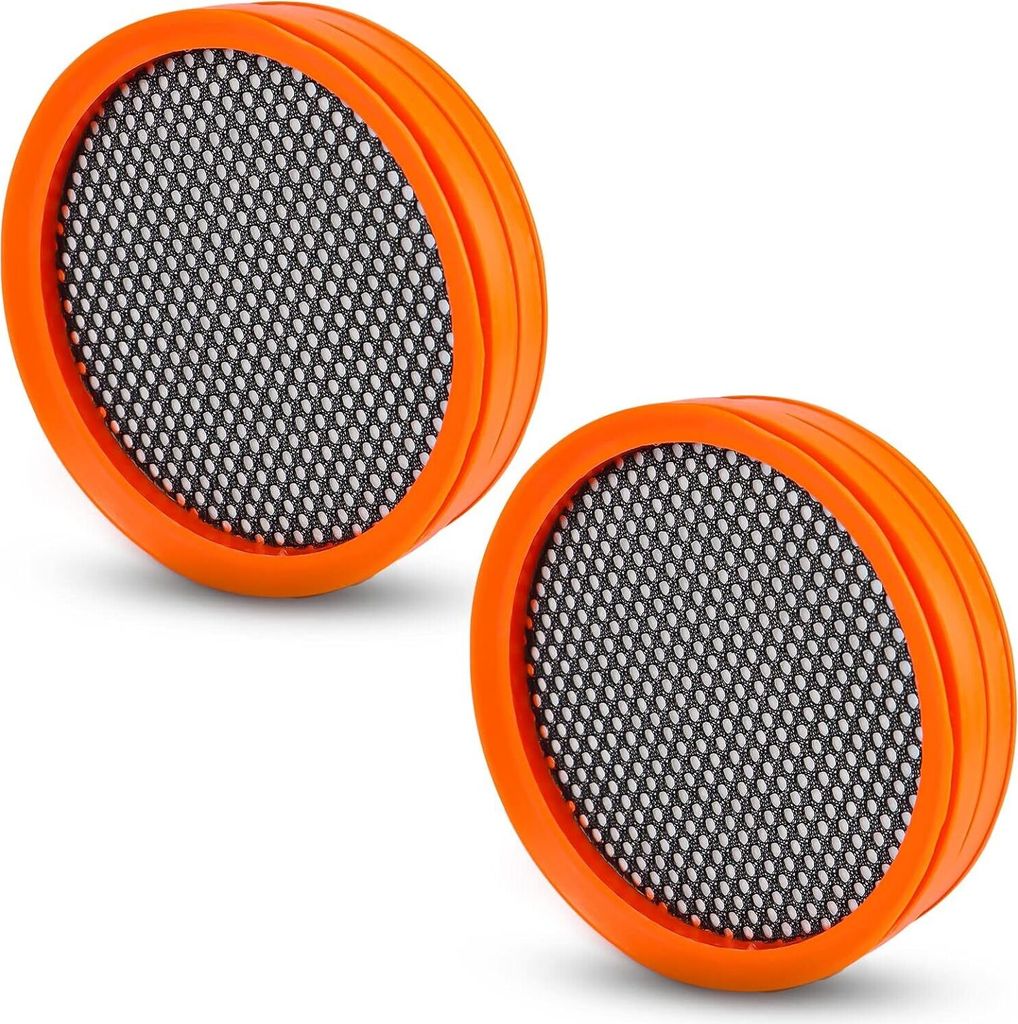 2er Pack Ersatzfilter FC8009/01 für Philips Akkustaubsauger Produktbild 
