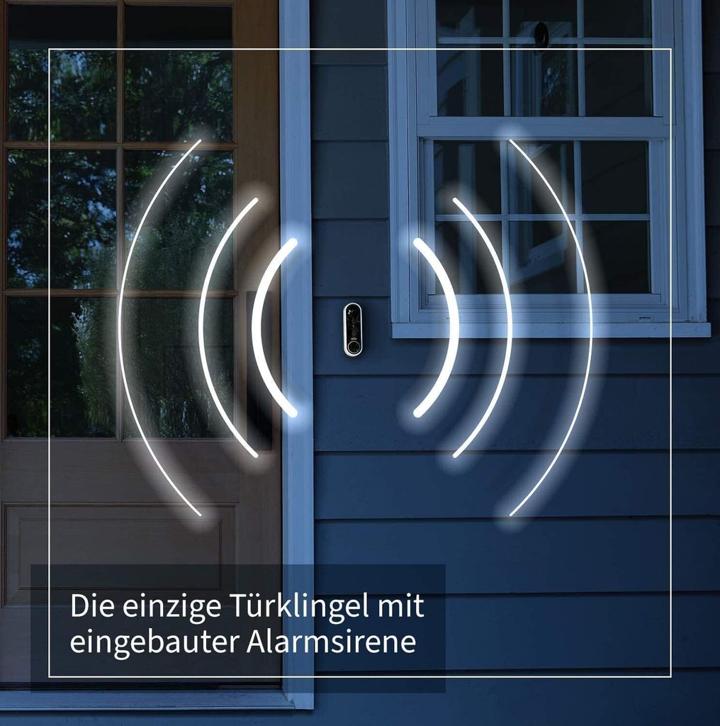 Arlo Video Doorbell, Kabellos weiß ‎AVD2001-100EUS Produktbild 13