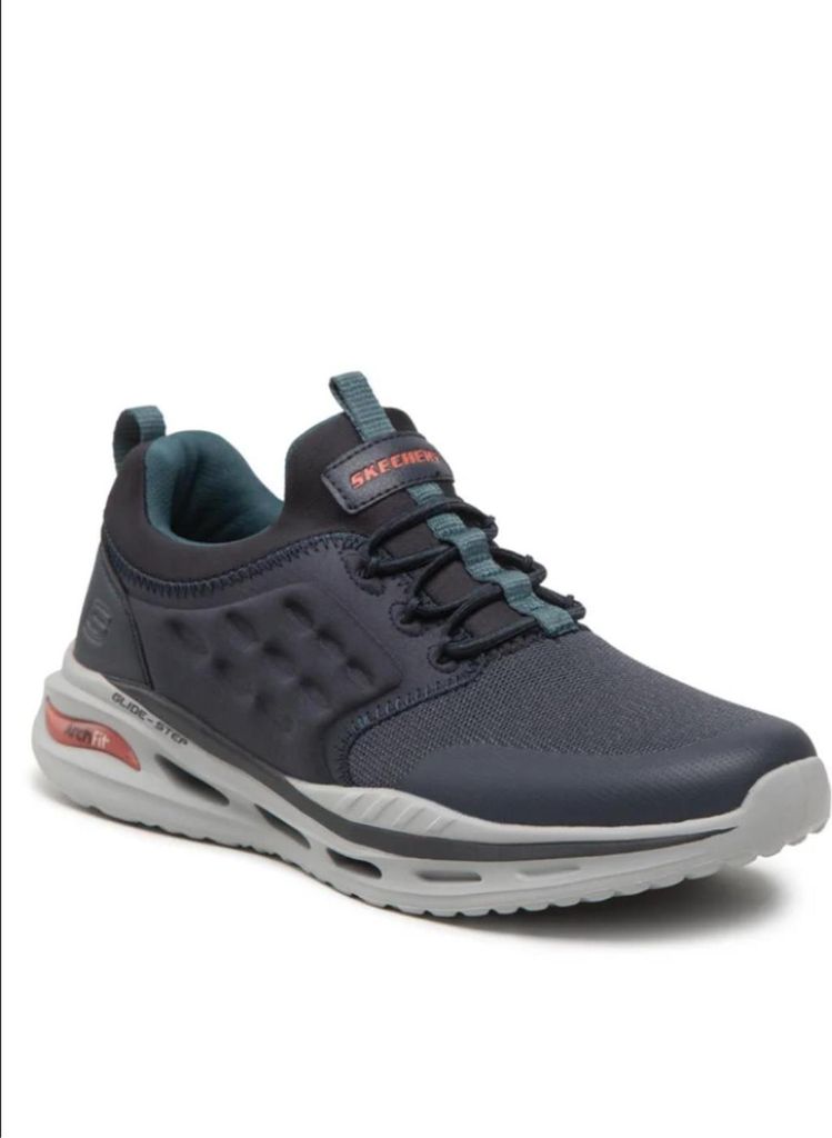 Skechers Herren Sneaker Arch Fit - Marineblau, Größe 41