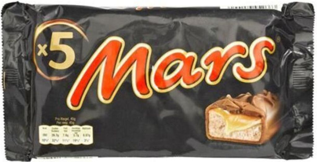 Mars Riegel 5 x 45 g - 225 g Paar