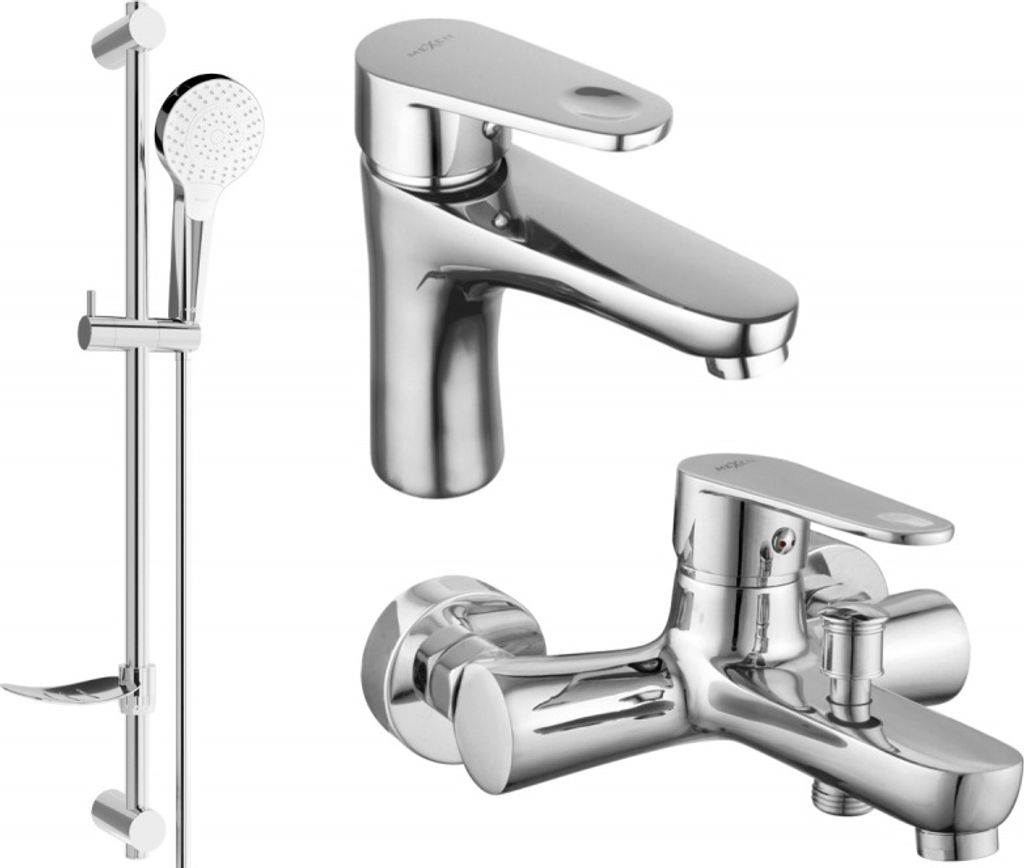 Mexen Kama DF05 Badewannenset, Chrom - 72503DF05-00