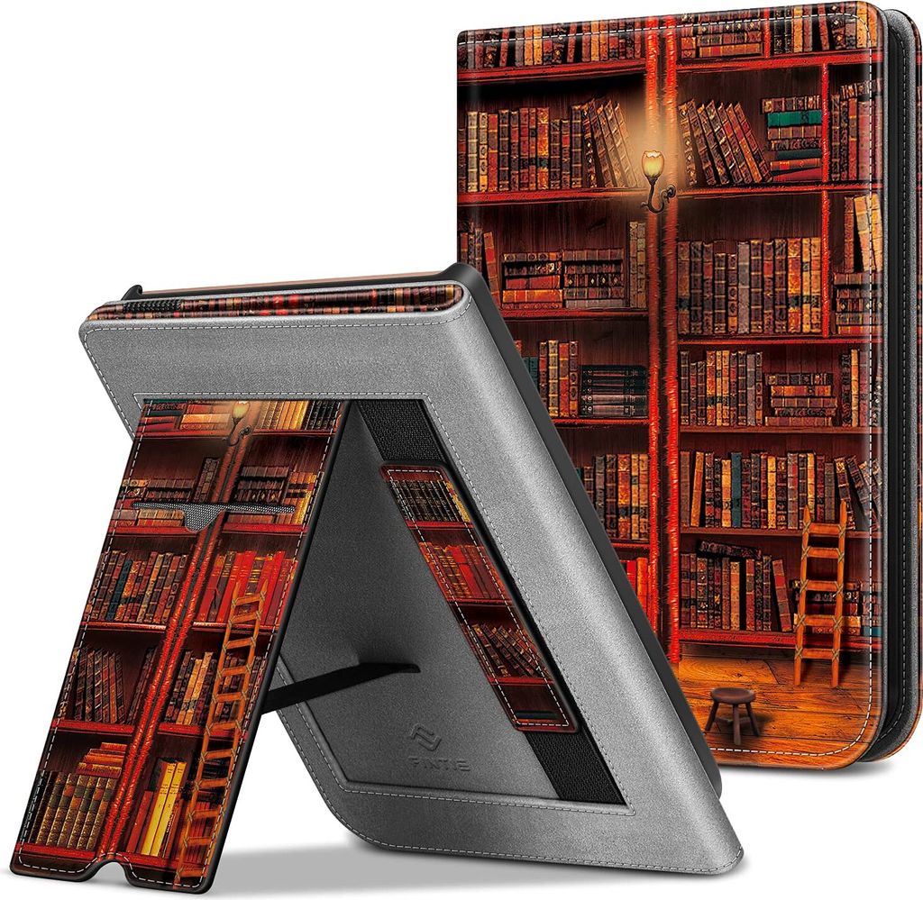 Fintie Hülle für Pocketbook Touch HD 3 / Touch Lux 5 / Touch Lux 4 / Color (2020) / Basic Lux 2 e-Book Reader - Kickstand Schutzhülle mit Karten...