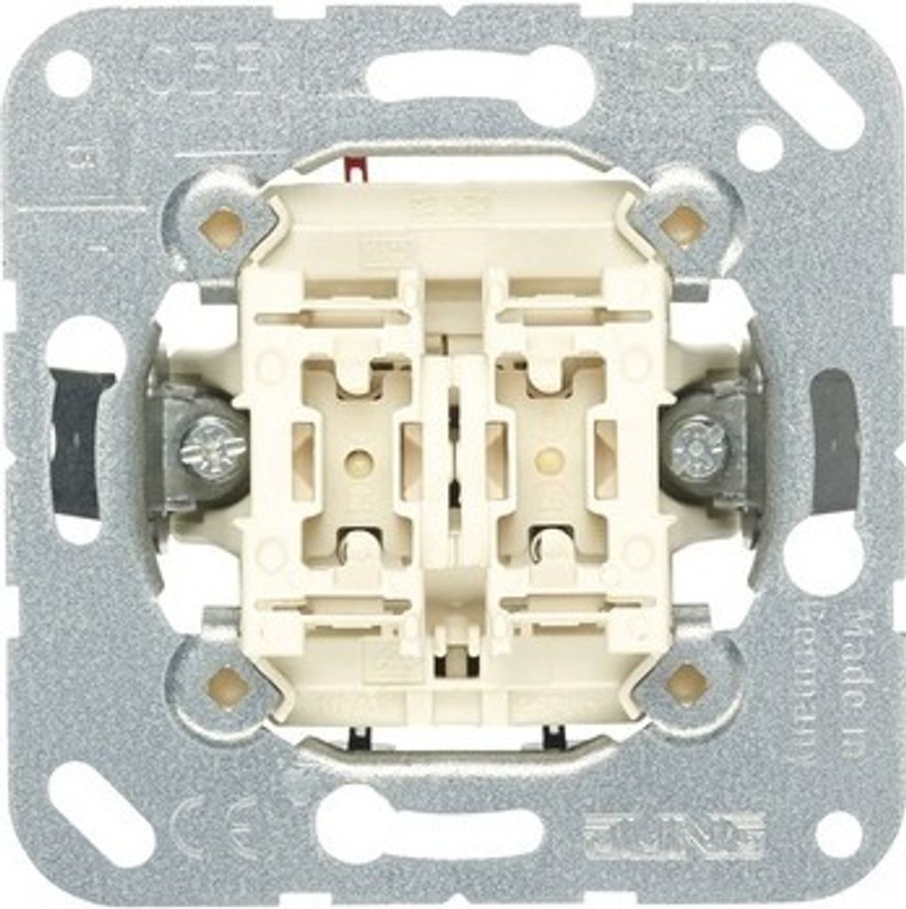 Jung 535 U Doppeltaster 2 Schließer Produktbild 