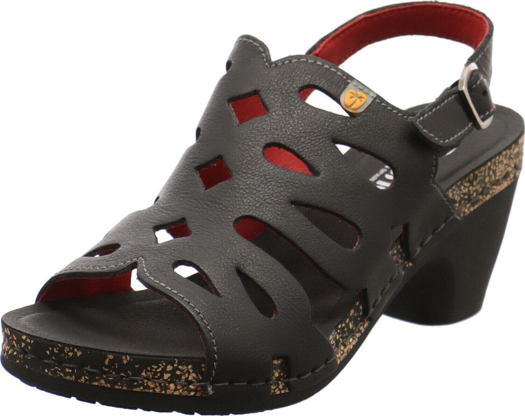 Jungla Damen Sandalette schwarz