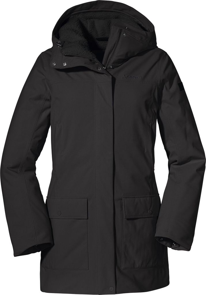 SCHÖFFEL Ins. Parka Rotterdam L 9990 black 48