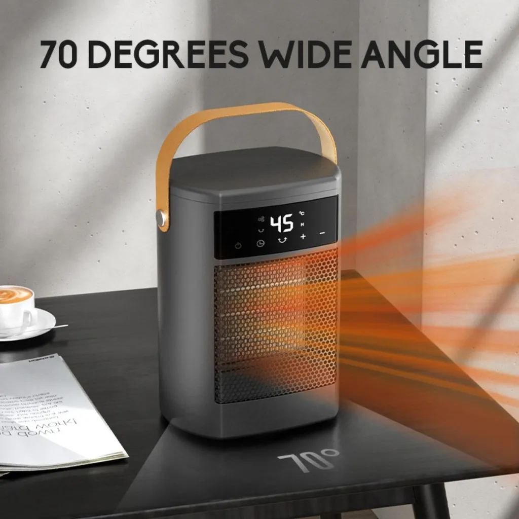 Chauffage d'appoint oscillant sécurité renforcée et télécommande - 4
