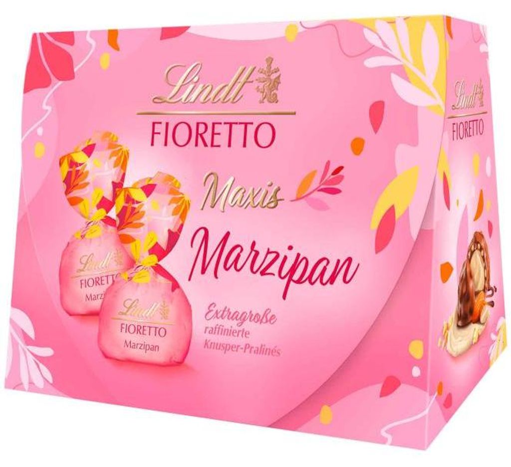 Lindt Fioretto Marzipan Maxis 138g Produktbild 
