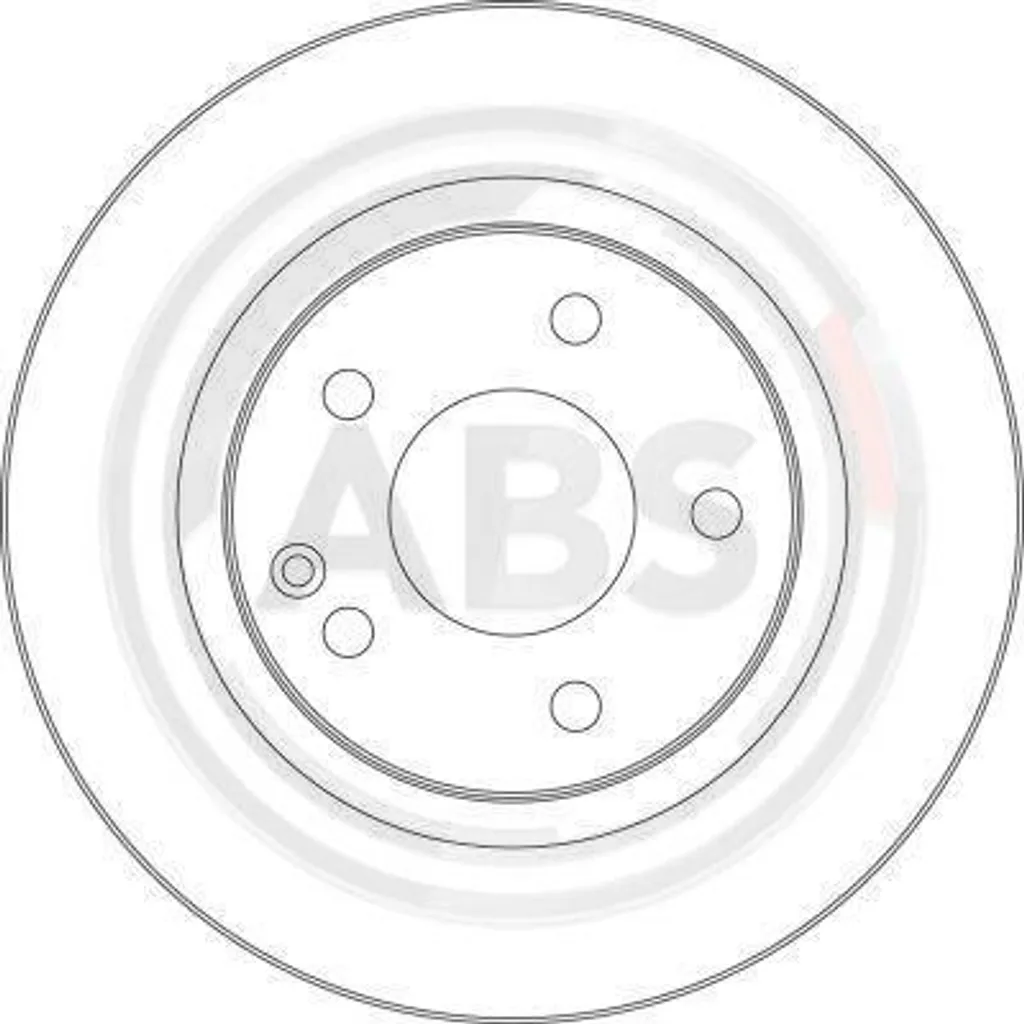 Supprimez les vibrations au freinage - Disque A.B.S. 168 421 06 12
