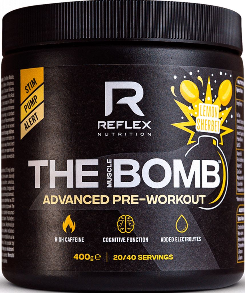 Reflex Nutrition The Muscle Bomb (40 serv) Lemon Sherbet - Pre-Workout - Pre-Workout Booster
