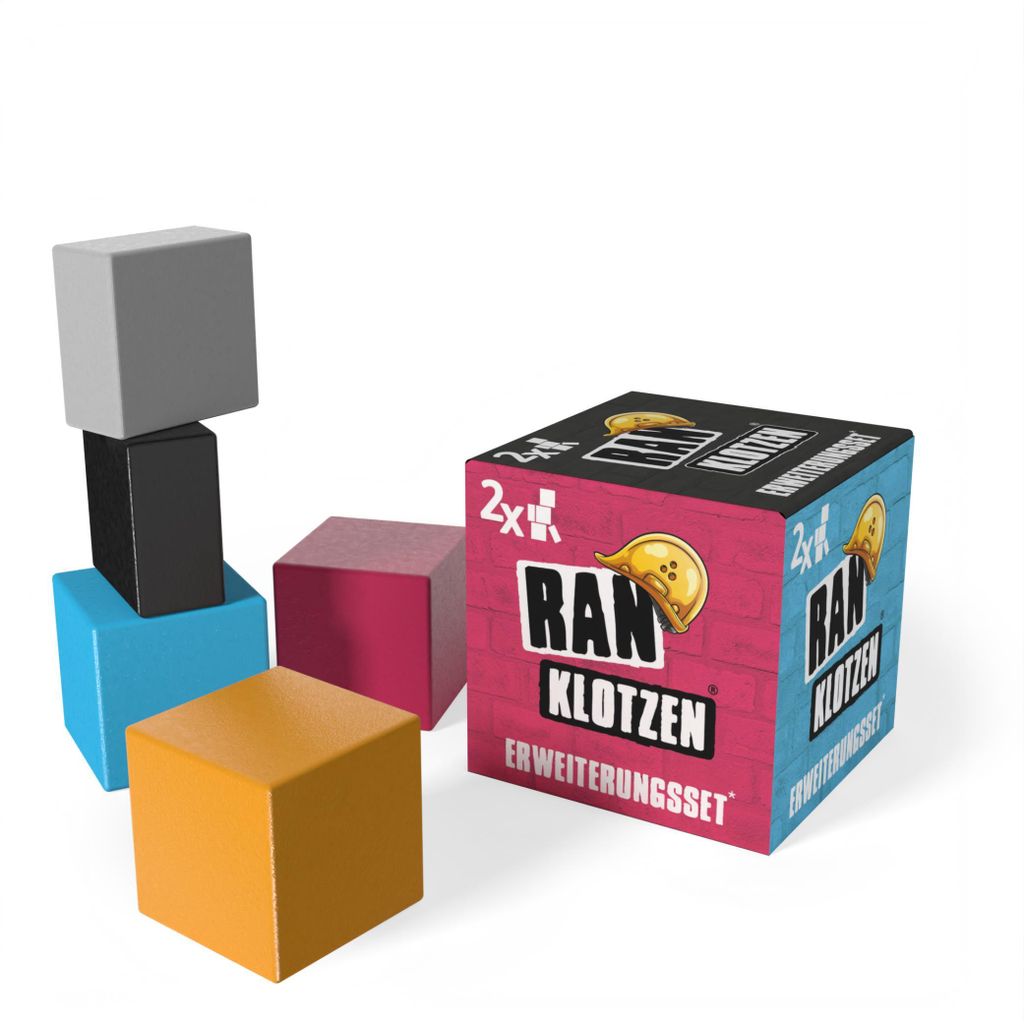 Ranklotzen | Erweiterungsset – „Auf die Klötze, fertig, los!“