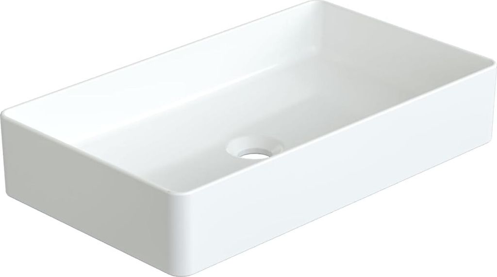 AQUABATOS Aufsatzwaschbecken Waschbecken Keramik Waschtisch Produktbild 