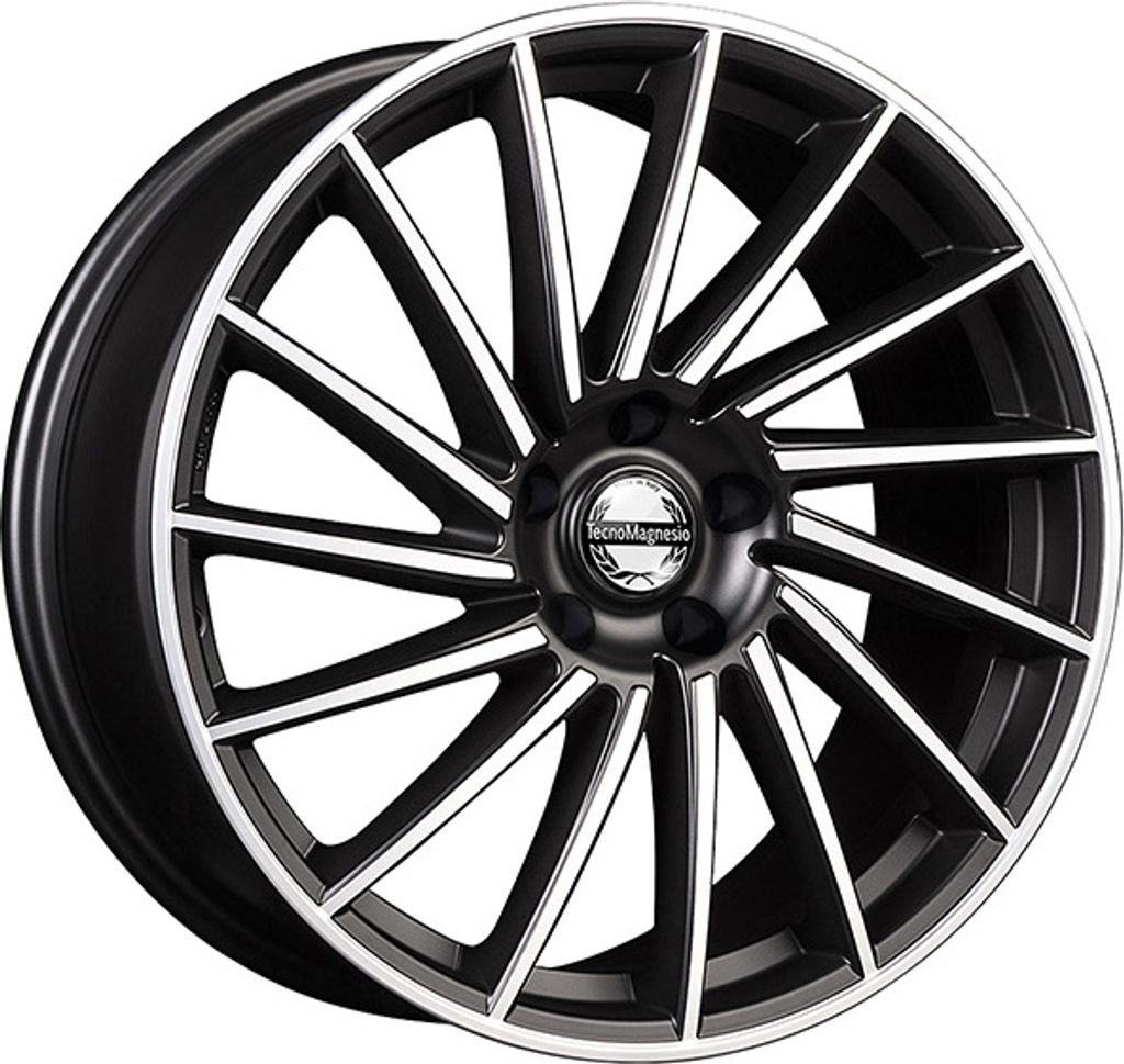Alufelge Tecnomagnesio Savage 8 18 5 114,3 35 Matt Black Mirror