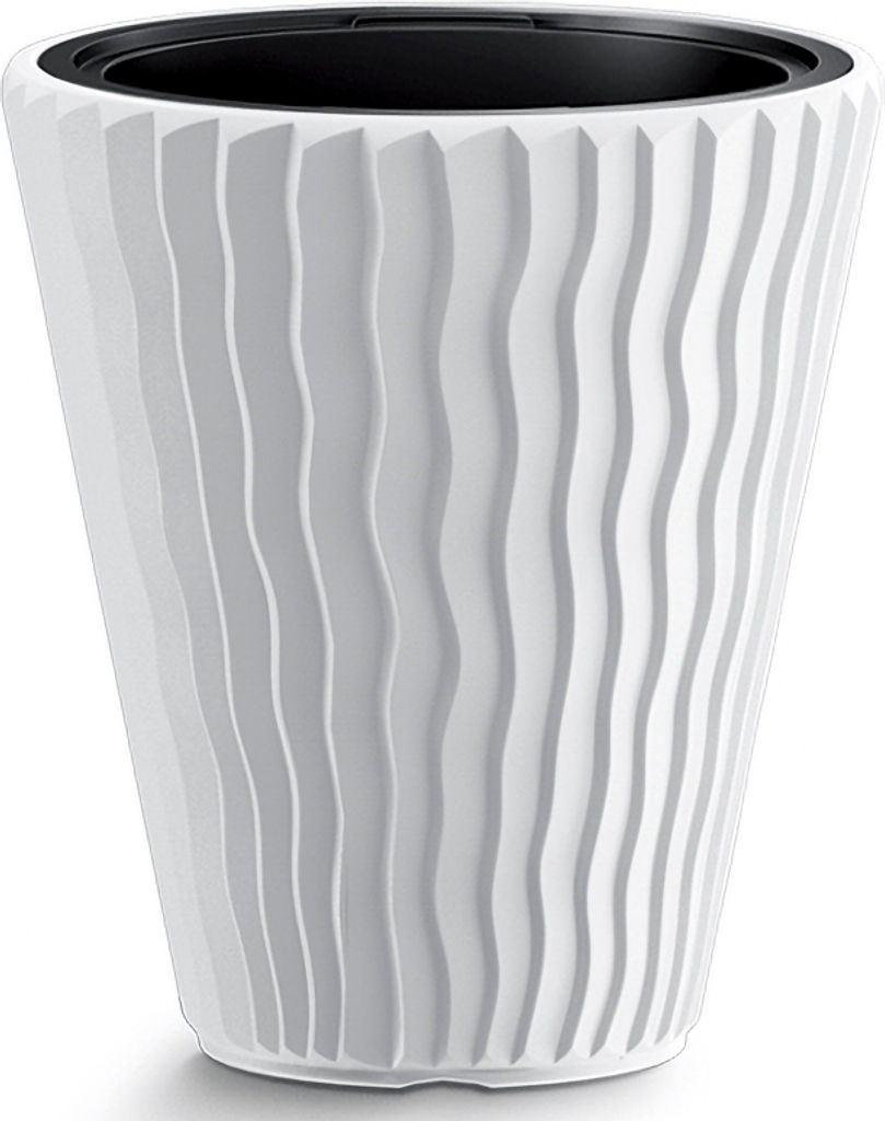nabbi Kunststoff-Pflanzgefäß DBSP350 34,9 cm - weiß Produktbild 