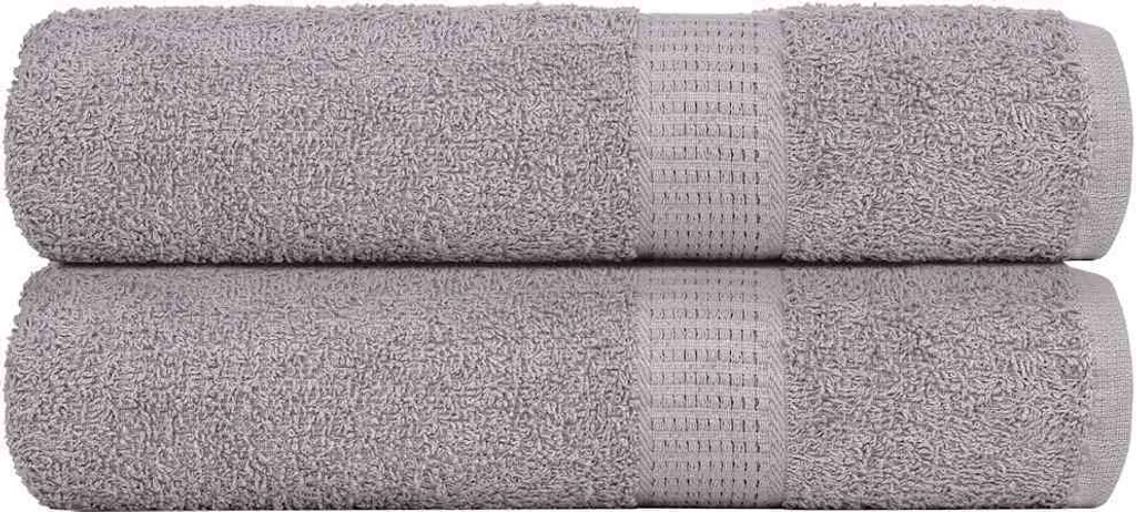 Asciugamani da bagno Stabli Furniture 2 pz. Grigio 100x150 cm 360 g/m² 100% cotone - Asciugamani CC7251992 1pacco