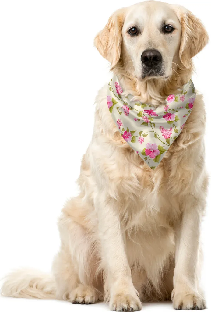 Bandana Design Giardino Fiorito ABAKUHAUS - Arte per Animali