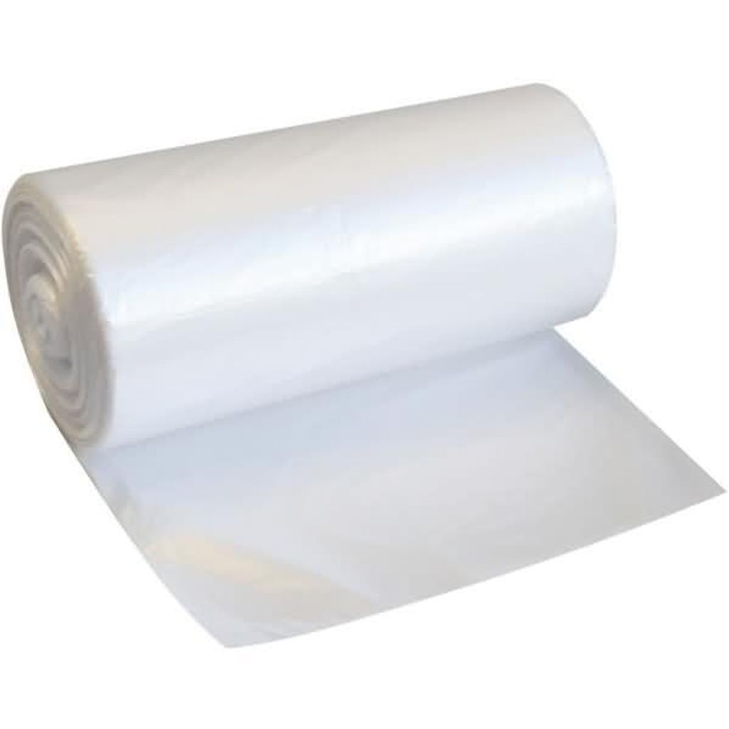 HDPE-Müllbeutel 5l 9my Rolle VE=50 Stück transparent