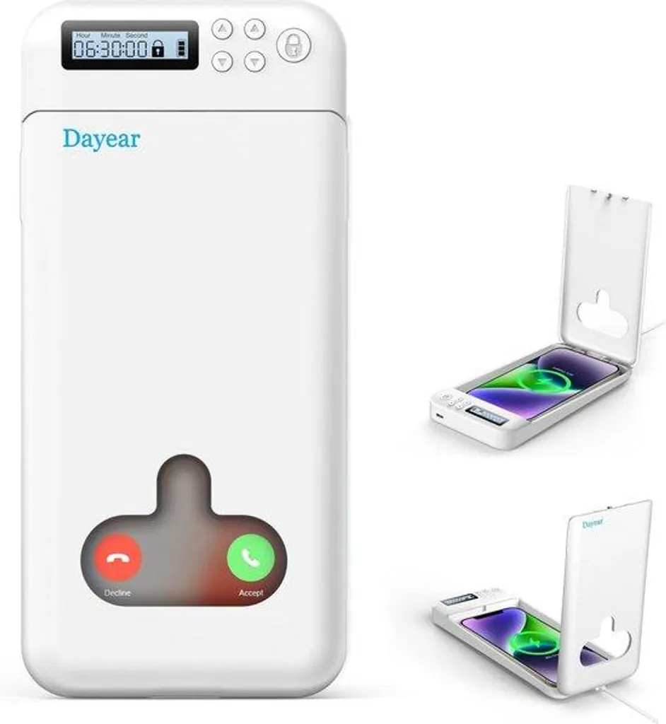 Cabine téléphonique 170cm avec minuterie contre l'usage excessif mobile