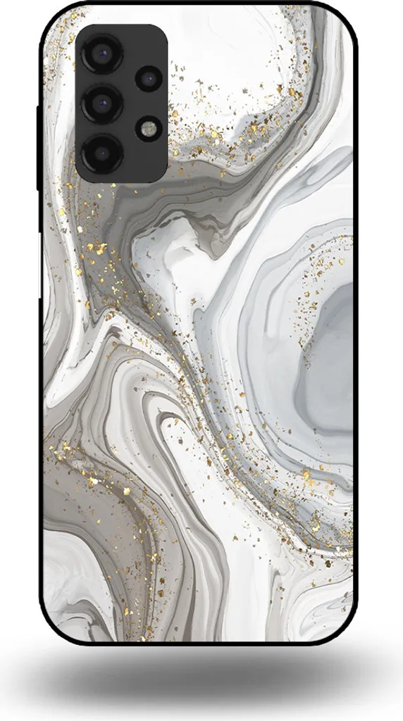 Cover Samsung A13 4G Smartphonica Marmo Argento | Trendy TPU