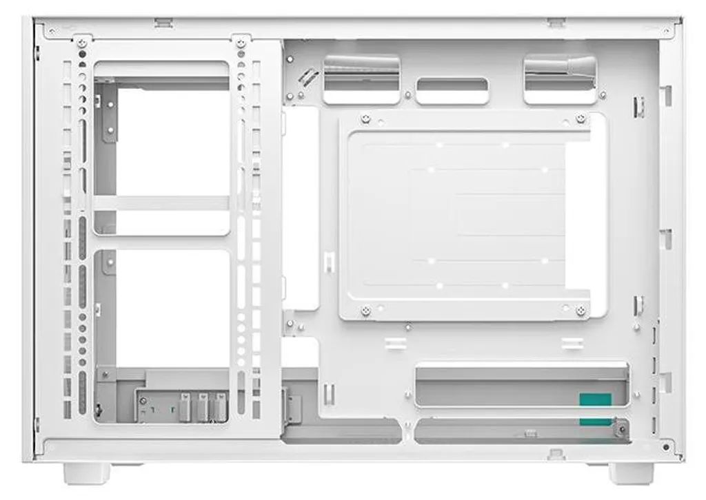 Boîtier Deepcool CH260 WH Blanc PC Micro-ATX compact performant - 9
