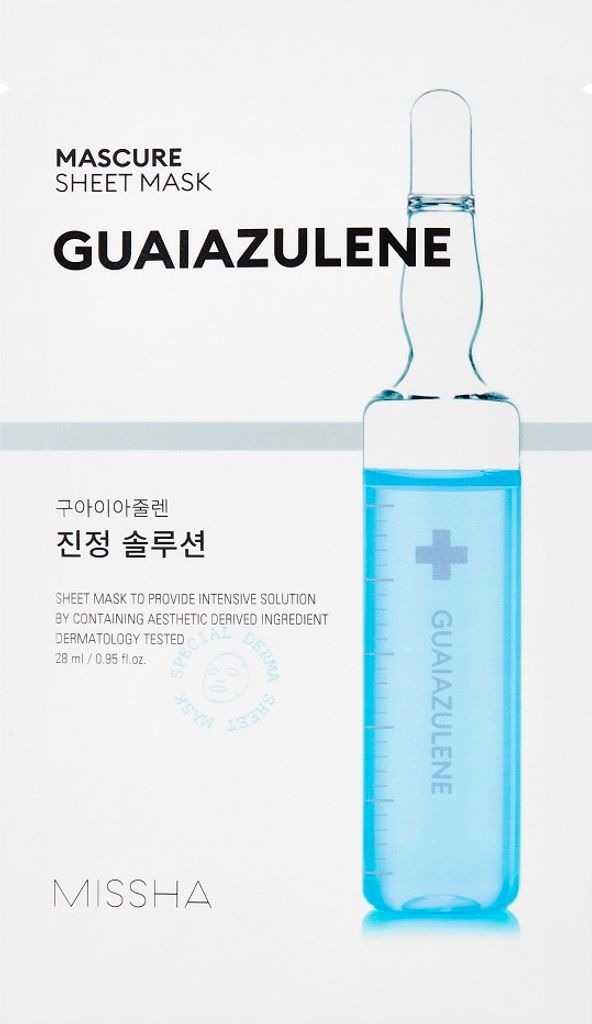 Missha Beruhigende Regenerations-Tuchmaske, 28 ml