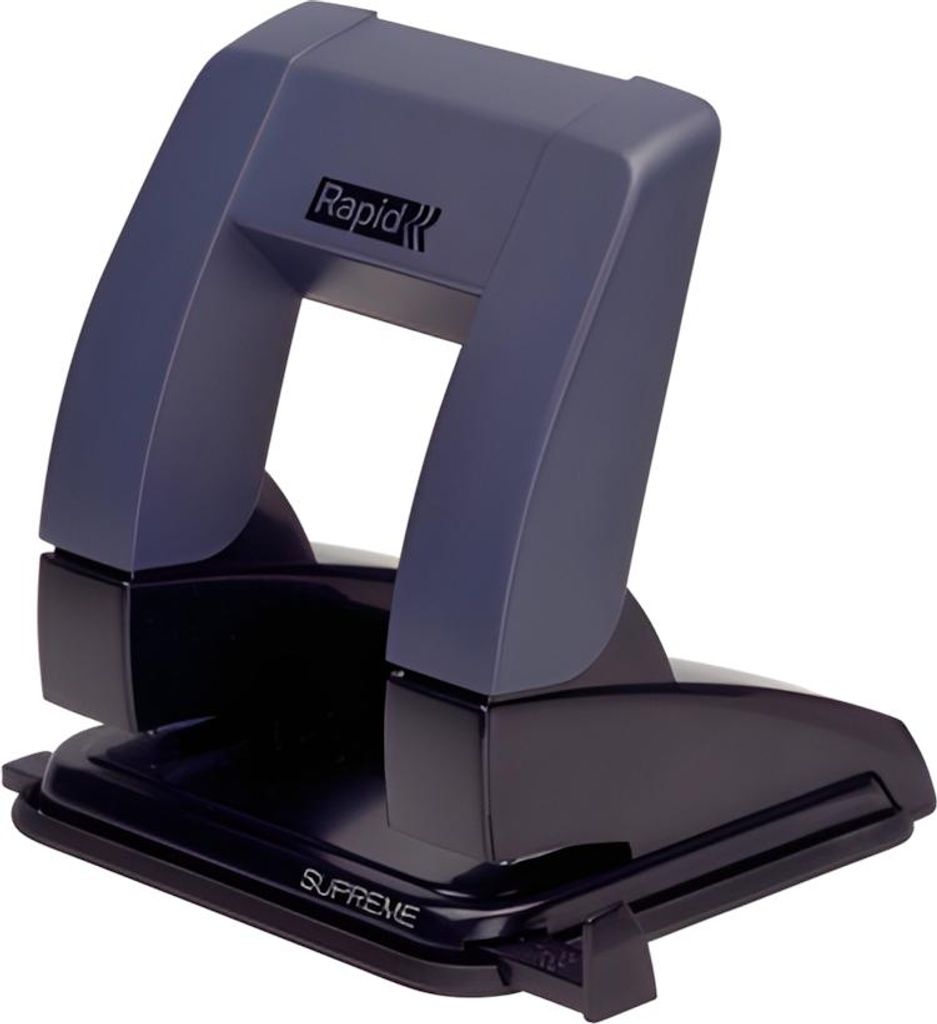 Bürolocher SP20 Press Less Metall 20 Blatt in Blisterverpackung schwarz