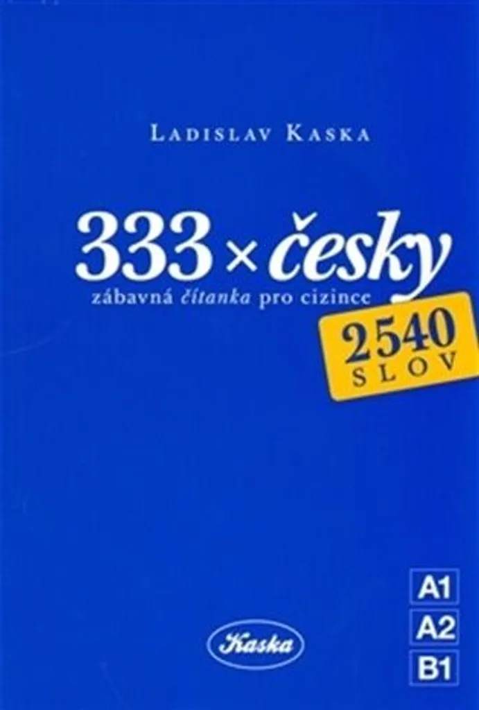 Livre de Vocabulaire Tchèque 333 x česky par Ladislav Kaska Illustré