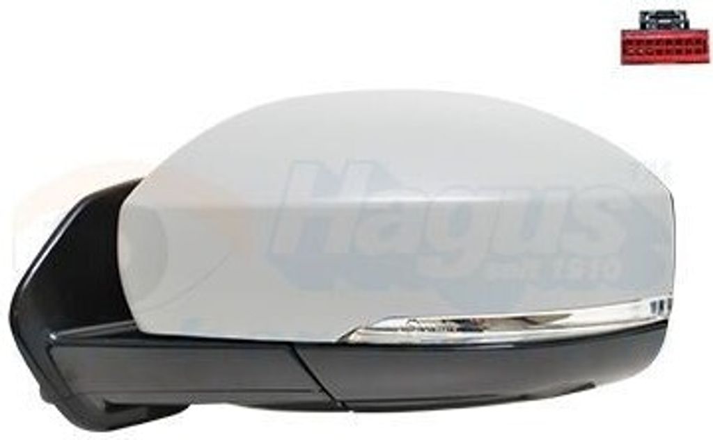 VAN WEZEL 0258827 - OE LR027946 Außenspiegel, links für Discovery IV (L319)