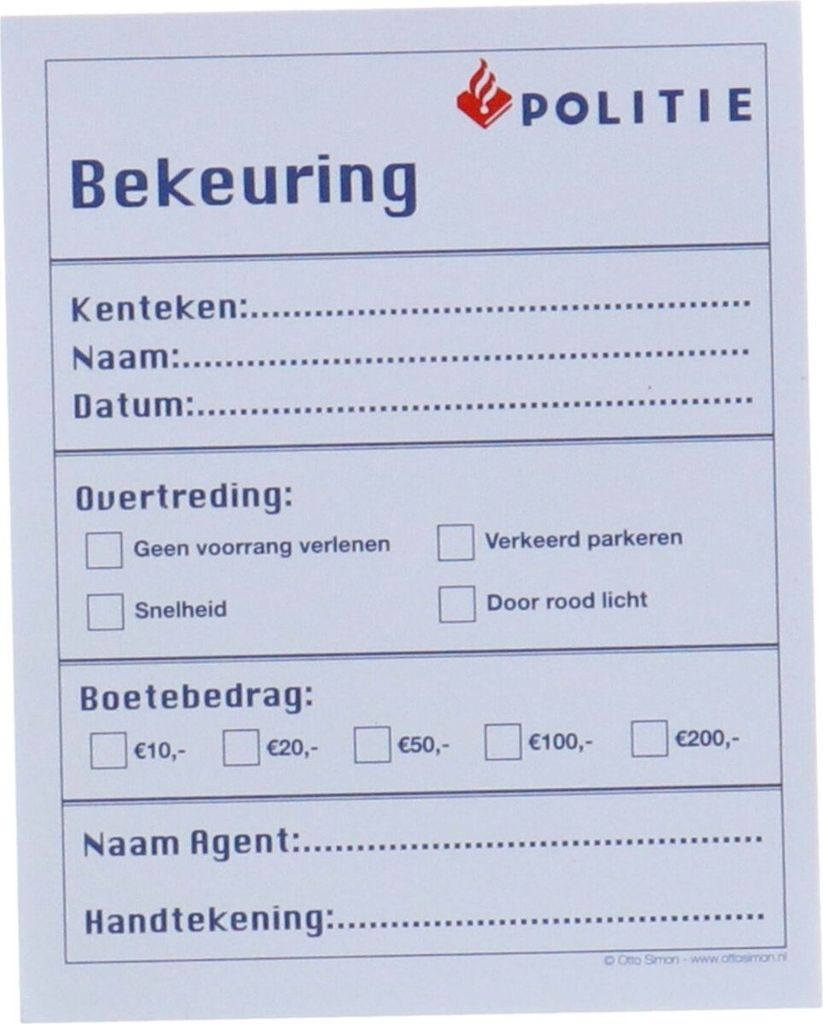 Andere Marken Polizei-Gutscheinheftchen Produktbild 