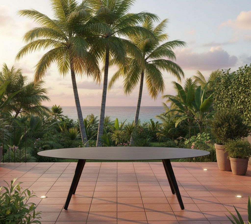 Lesli Living Diningtisch Mojito Ceramic  oval 240x100cm Produktbild 
