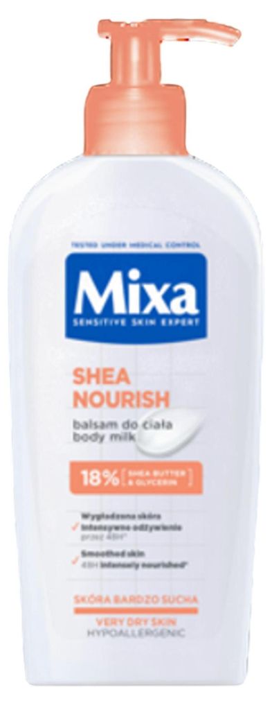 Mixa Bogate mleczko do ciała Intensywne Odżywienie 400 ml Zdjęcie produktu 