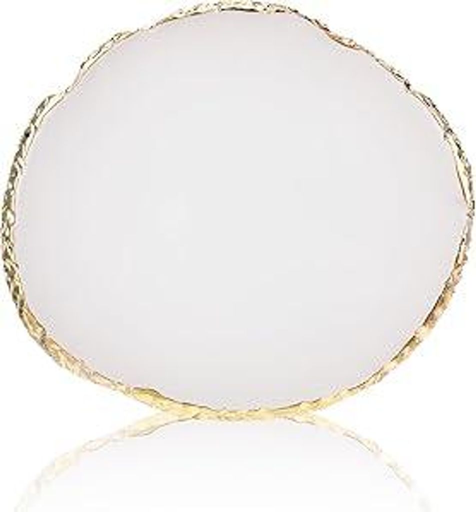 Ouligay Maniküre Gemalt Palette Nail Art Palette Kunstharz Nagelkunst Nail Art Make Up Paletten Nagelmalerei Display Fach Kosmetik Mischwerkzeuge ...