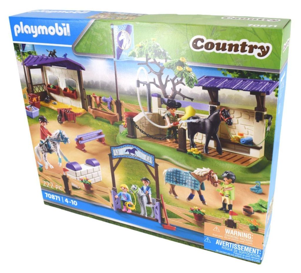 PLAYMOBIL 70871 Country Reitturnier mit Waschplatz Produktbild 