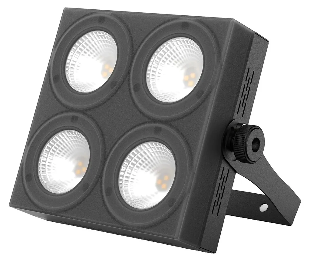 Projecteur LED PAR RGBW 4 en 1 avec modes automatiques et prise secteur