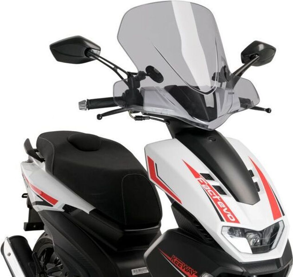 PUIG 21328H Rollerscheibe City Touring passend fuer KEEWAY F-ACT EVO 125 ie 4T E5 Getönt