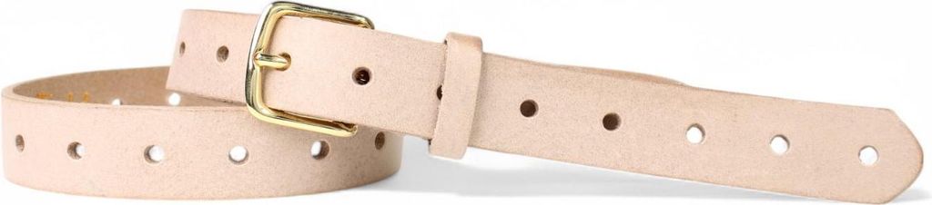 FRONHOFER Best&Timeless hochwertiger Gürtel 3 cm, vergoldete Schnalle, durchgelocht