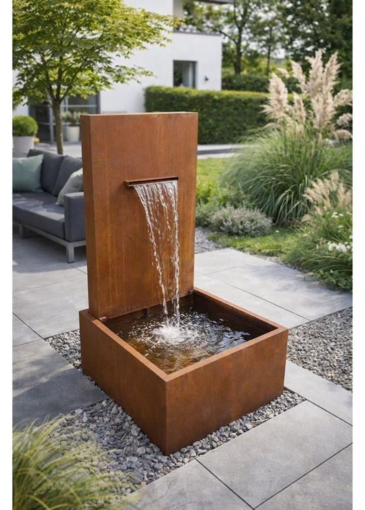 Gartenbrunnen Springbrunnen Wasserfall Wasserlauf Produktbild 