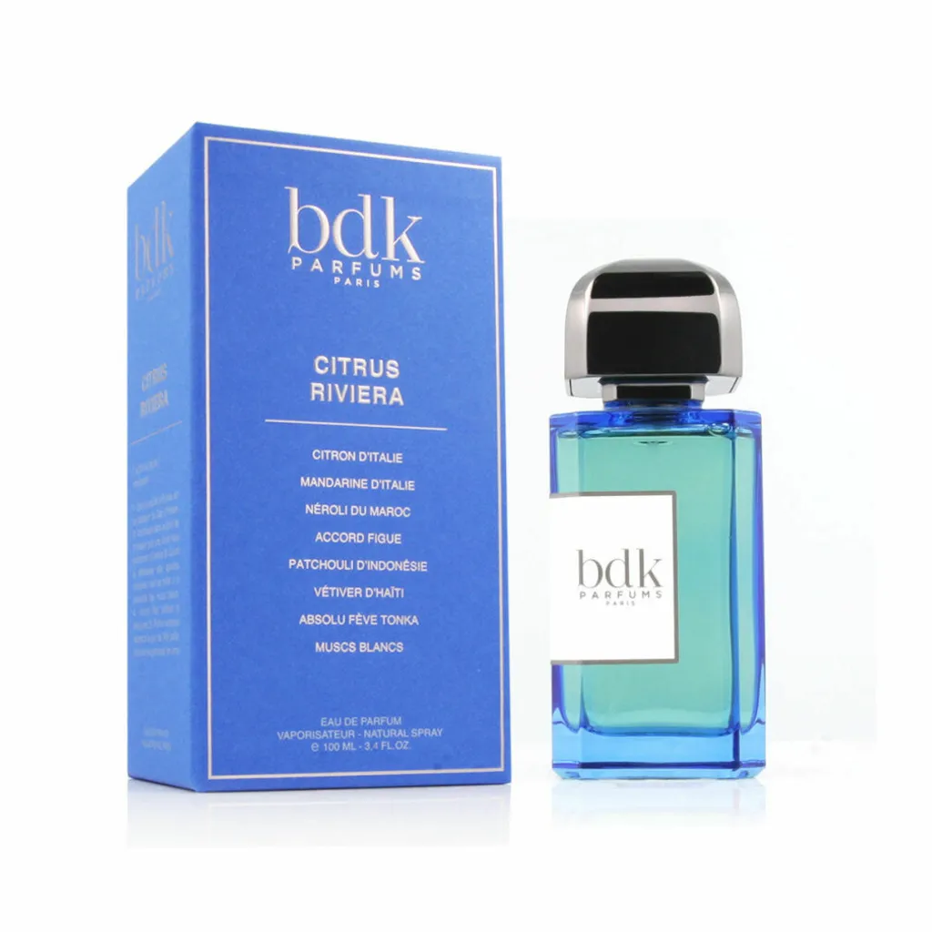 Parfum agrumes et notes marines Citrus Riviera BDK - Spray de 100ml
