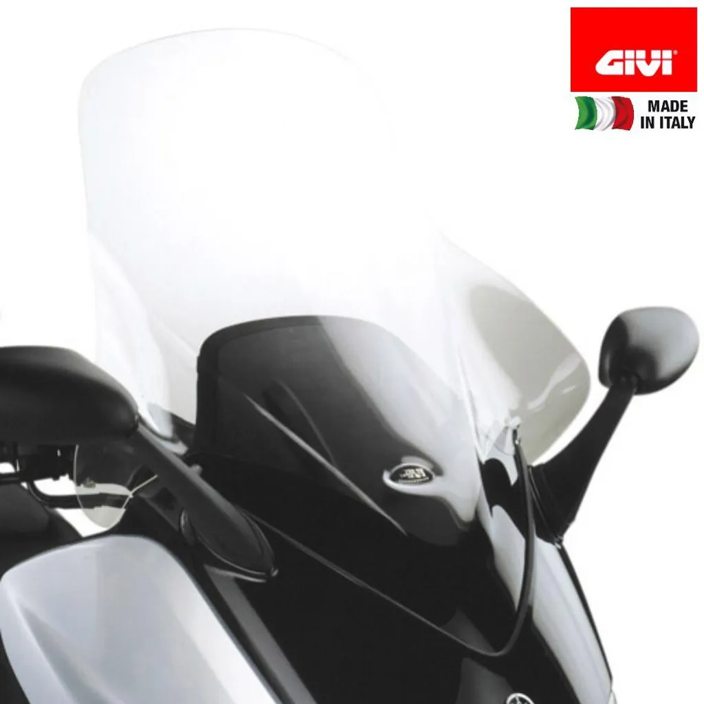 Grand pare-brise interchangeable GIVI 80x64.5cm pour YAMAHA TMAX 500