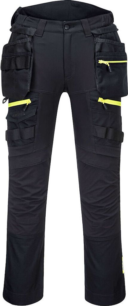 Portwest DX440 DX4 Bundhose mit abnehmbaren Holstertaschen Black Short Gr. 40