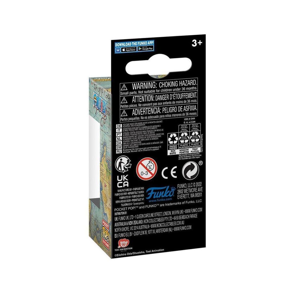 One Piece - Luffytaro - Schlüsselanhänger Funko Pocket POP! Produktbild 2