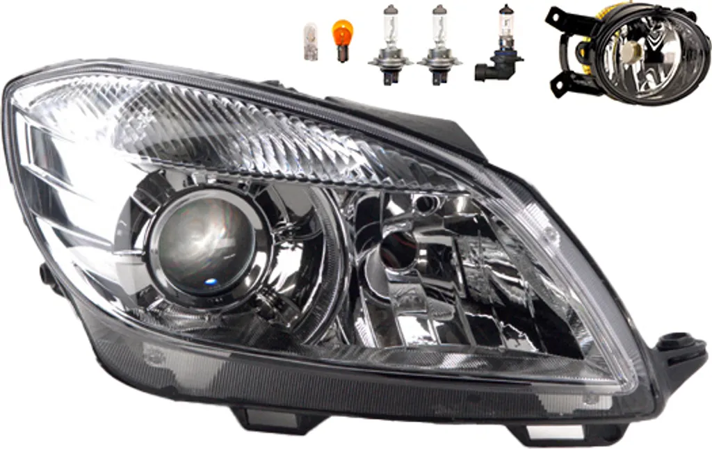 Fari Johns Skoda Fabia + Lampadine Osram Laser: Kit Risparmio Sicuro