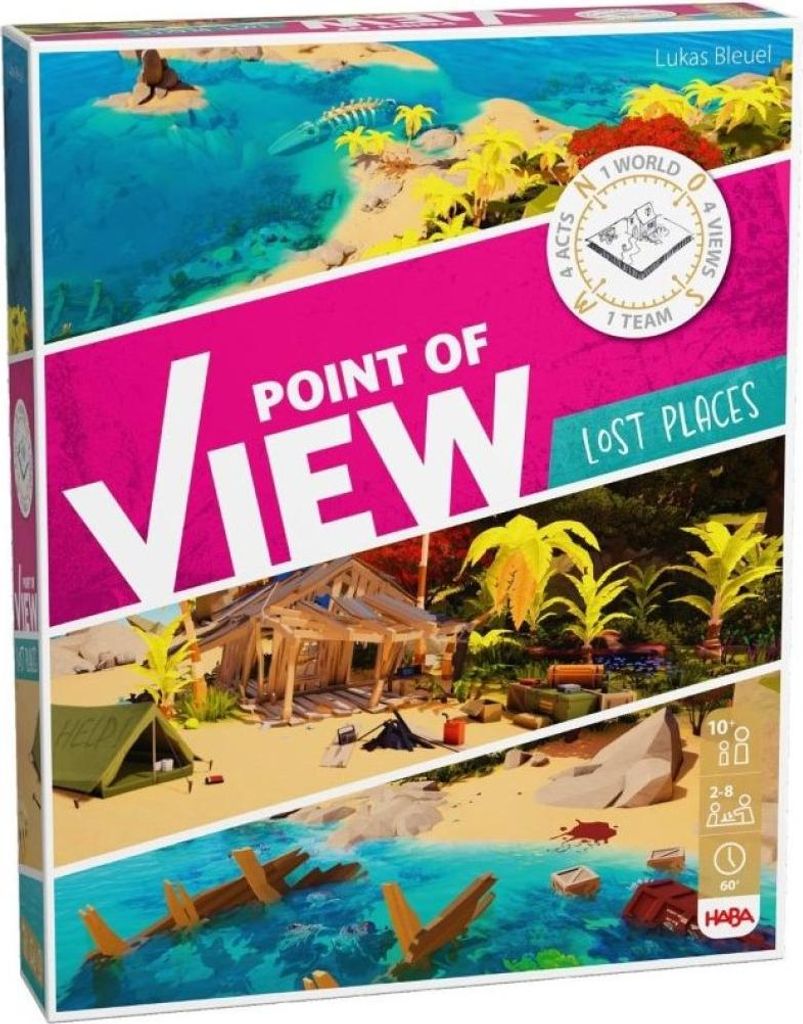Haba Brettspiel Point of View Lost Places kooperatives Abenteuer Spiel