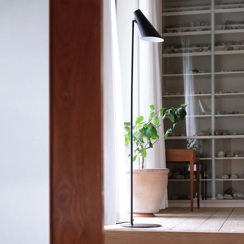 Éclairage intérieur Cale noir : lampadaire anti-éblouissement robuste