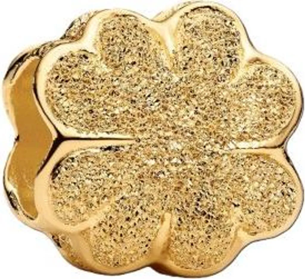 Regalo Fortuna: Pandora Charm Mini Quadrifoglio 764047C00 Oro 14k