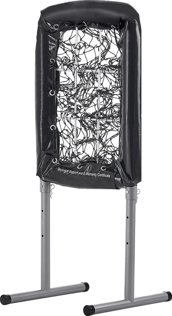 SucceBuy 9-Loch-Baseballnetz, 21 x 29 Zoll Softball-Trainingsgerät für Schlag- und Wurfübungen, robustes, höhenverstellbares Trainingshilfsmitt...