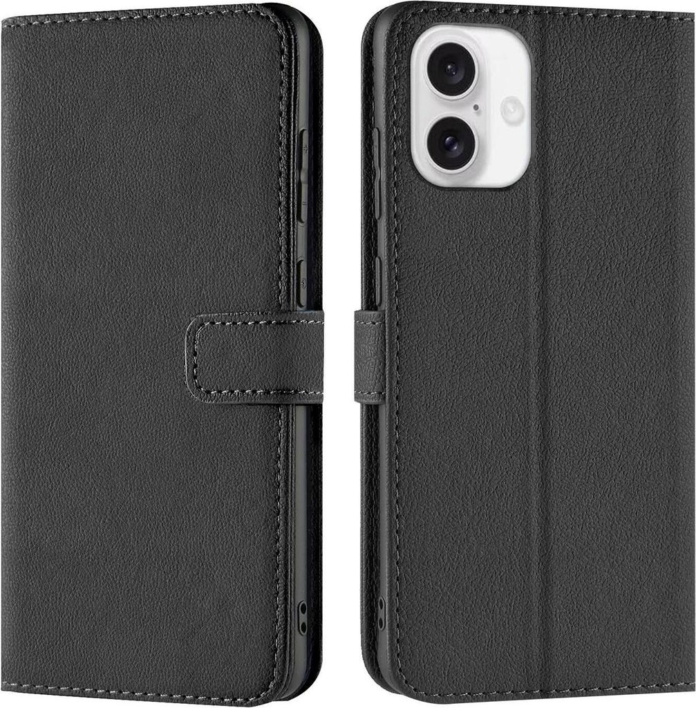 Conie Klapp Tasche für iPhone 16 Plus Kartenfach Produktbild 