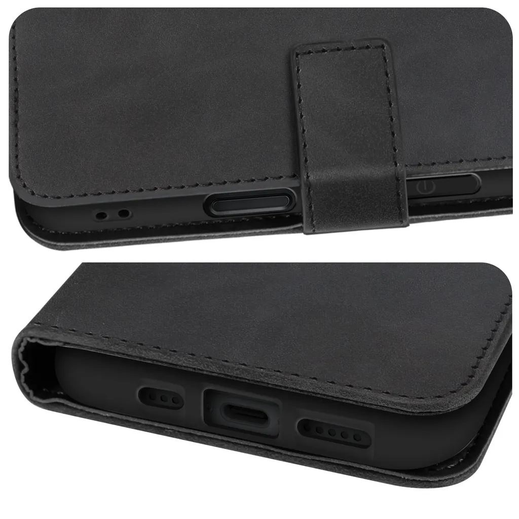 Recensione Custodia Avizar iPhone 16 Pro: Wallet Case Nera e Stand - 6