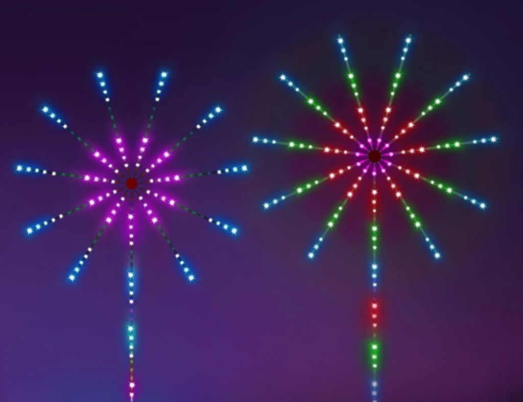Interiérové LED svetlá s diaľkovým ovládaním – tvar Obrázok produktu 2
