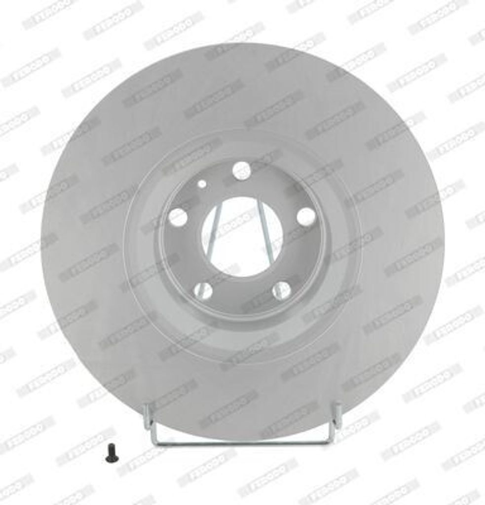 2x FERODO Bremsscheibe DDF1277C-1 für AUDI A6 Avant (4F5 C6) A8 (4E2 4E8)