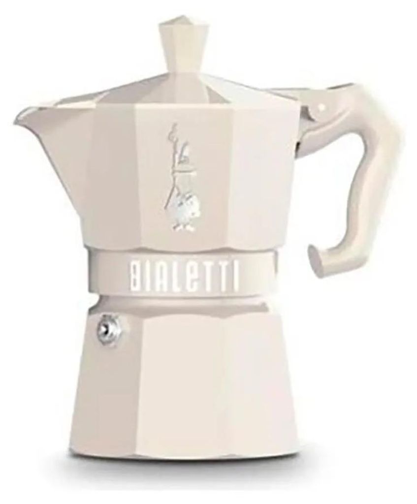 Bialetti Moka Exclusive, Moka-kan, Crème kleur, Aluminium, Productafbeelding 